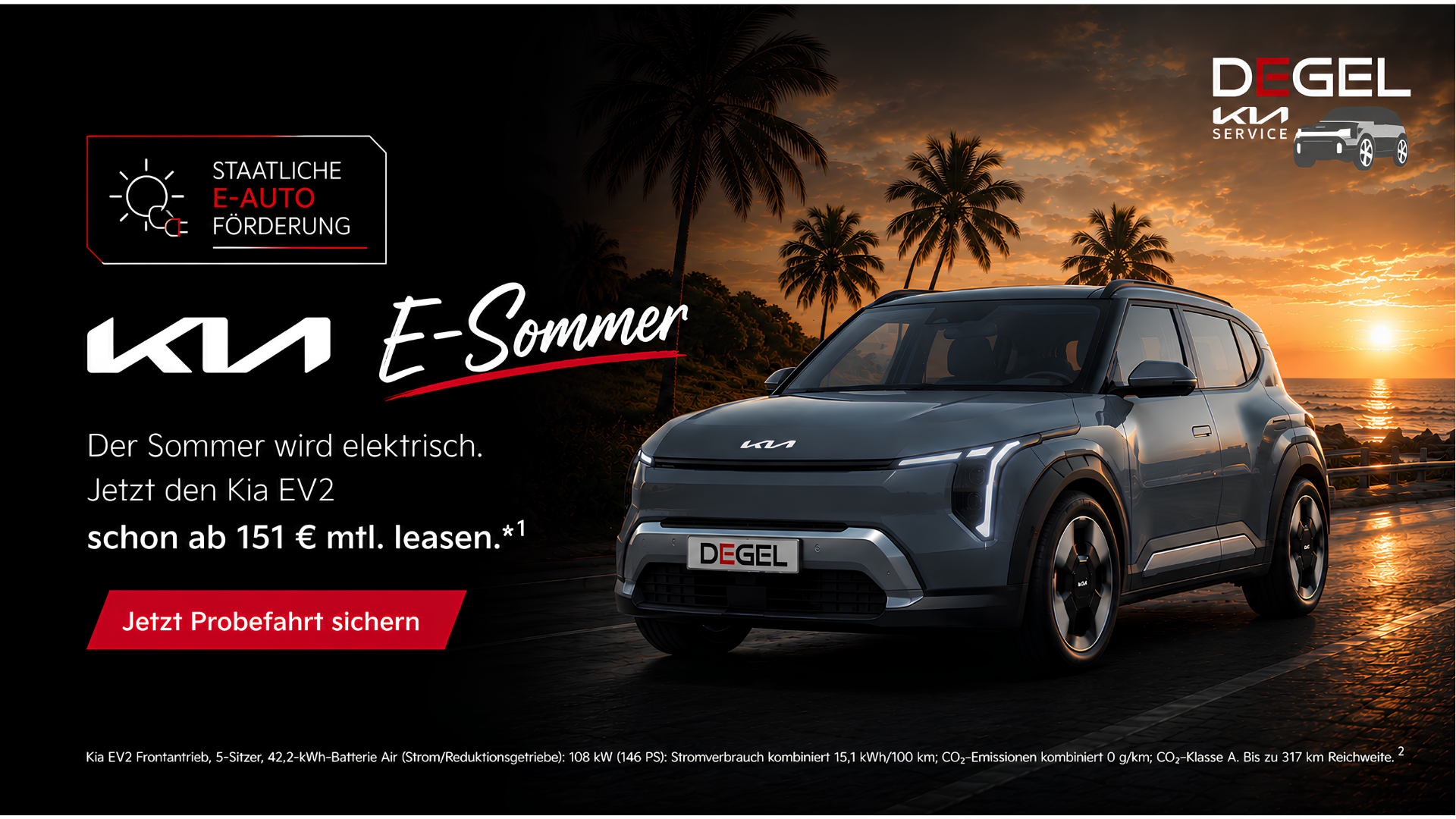 Kia EV2 – Kia E-Sommer Aktion